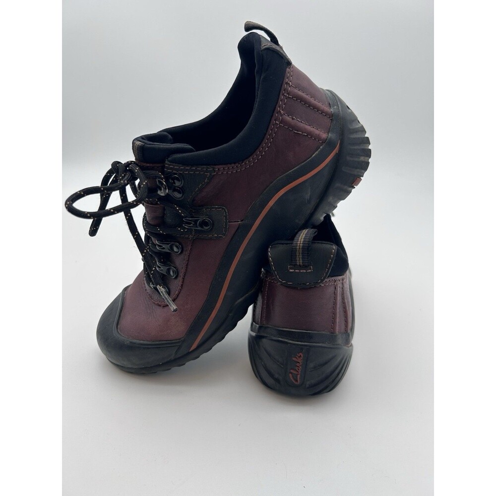Clarks Muckers Waterproof Womens Size 7 Lace Up Outdoor Utility Leather